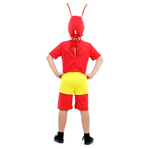 Chapolin Colorado Pop Infantil Sulamericana Fantasias Vermelho/Amarelo M 6/8 Anos