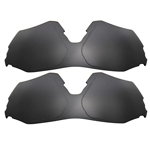Verres polarisés Oakleys EVZero noirs de haute précision optique
