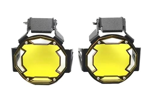 Grille de protection antibrouillard jaune pour éviter la casse sur F900GS F800GS