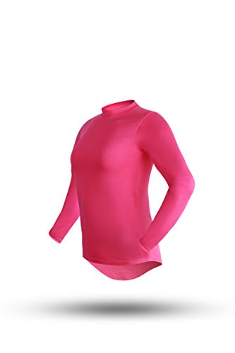 Kounga Mujer Camiseta Térmica De Ciclismo De Manga Larga Cotamil, Pink, M
