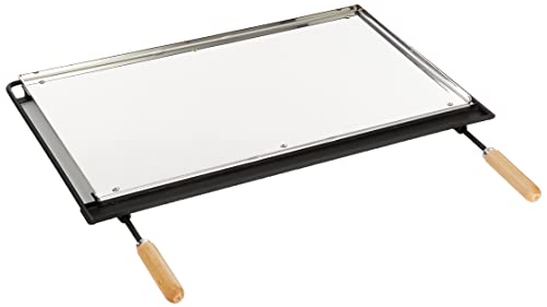 Imex El Zorro Plancha Para Barbacoa, Inox, 68 X 41 Cm, Gris, 71619