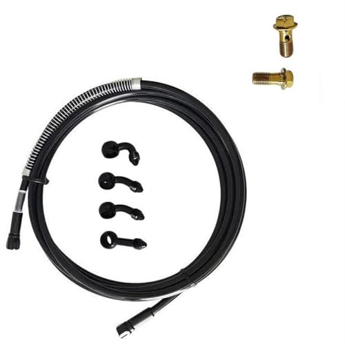 �u���[�L�I�C���z�[�X 0°-28°-45°-90° 30 Cm-500 Cm �I�[�g�o�C�u���[�L���C���I�C���z�[�X���W�G�[�^�[�`���[�u�N���b�`�����p�C�v�l�W�˂�M10X1.25 Mm(40cm)