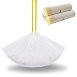 30 Stück Katzenklo Beutel, Langlebige Reißfest Müllbeutel Mülltüten mit Zugbändern für Selbstreinigende Katzentoilette, Hygienische Einlagen für Katzentoilette, Haustier Katze Hundekot Katzenstreu