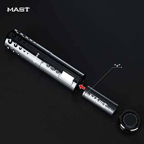 Mast Tattoo Pen Machine Wireless Battery LCD Display Rotary Tattoo Machine (3.5MM STROKE)