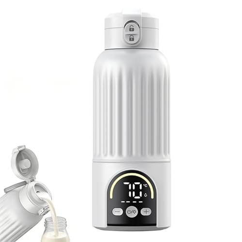 Chauffe-biberon portable rapide 500ml et chauffe-lait sans fil bebe avec controle temperature