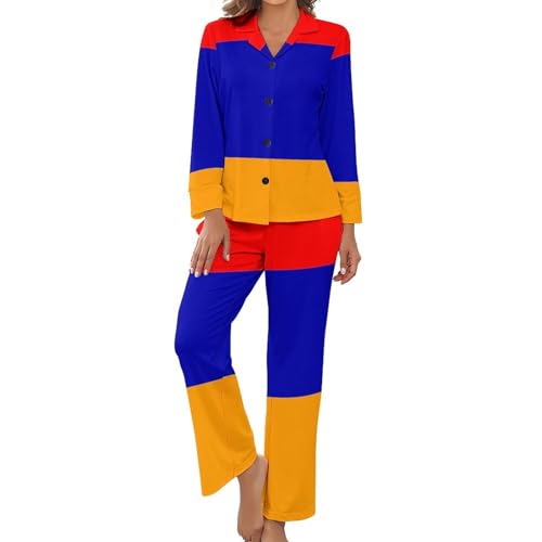 Pyjama grande taille femme idéal pour voyage et ensemble de vêtements d'intérieur confort
