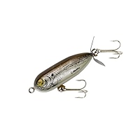 Heddon Lures X0360NF Tiny Torpedo Fishing Lures, Natural Leopard