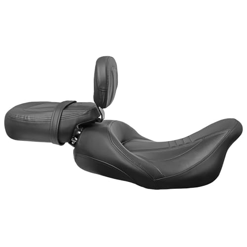 Asiento doble con respaldo para eliminar dolores de espalda en Road Glide