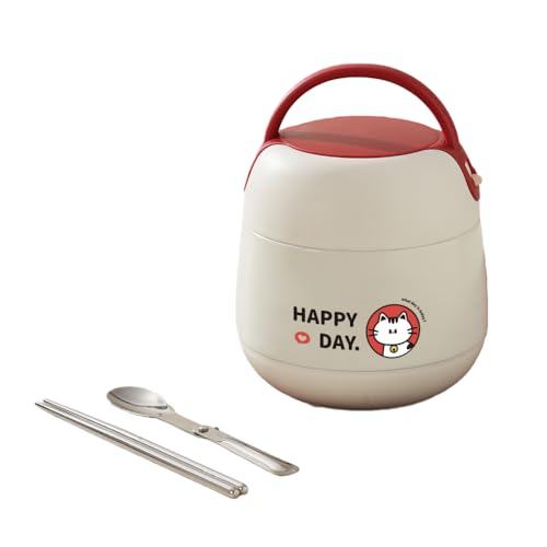 XVVX�ٓ��� �ۉ� �ۗ� ��e�ʕ� ���ٓ������Ԃ� �����`�W���[ �X�e�����X�| �^�� �I�t�B�X���[�J�[�₨�ٓ��̎� (304�X�e�����X�X�`�[�� - �z���C�g/���b�h - �q�L�T�C�Y 1200ml [�܂肽���ݔ��ƃX�v�[������]) [���s�A���i]