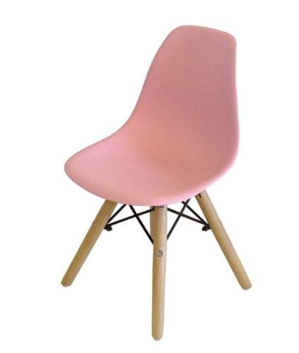 Milano 1er oder 4er Stuhl für Kinderzimmer Kinderstuhl Kinder Stuhl (Rosa, 1)