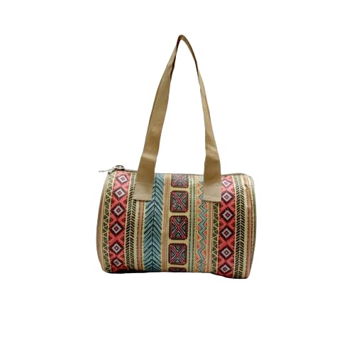 ORBY Women’s Handbag | Shoulder Bag for Office & Regular Use | Matty Fabric Printed in a blend of Cotton & Polyester for a Lightweight Feel (26cmx18cm) (B0D2XM3K4F) Amazon Price History, Amazon Price Tracker