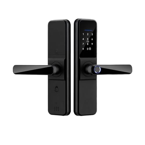 TTLOCK APP Serrure Intelligence d'empreintes digitales Mot de passe Clé de Porte Intelligente pour Maison (22 x 240 (60 85), Bronze) Appris largement – vue 6