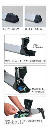 Amazon | タックルインジャパン 鮎 ALロッドケース TRIPLE 1560 リフト Amazon | タックルインジャパン 鮎 ALロッドケース TRIPLE 1560 リフト