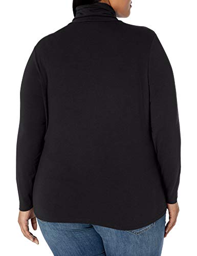 Image of Amazon Essentials Women's Long-Sleeve Turtleneck Stretch Fleece (Available in Plus Size)