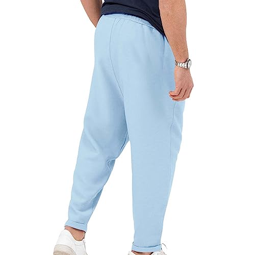 Men's Loose Straight Pants Summer Casual Pants Men's Breathable Pants Little Boy3