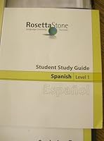 The Rosetta Stone Language Library Student Study Guide (Spanish 1 -- Espanol 1) 1883972450 Book Cover