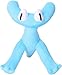 Blue Looky Rainbow Friend Chapter 2 Stuffed Toy, Stuffed Animals Blue and Yellow Plush Dolls Gift for Children 9.8 inches (Cyan)