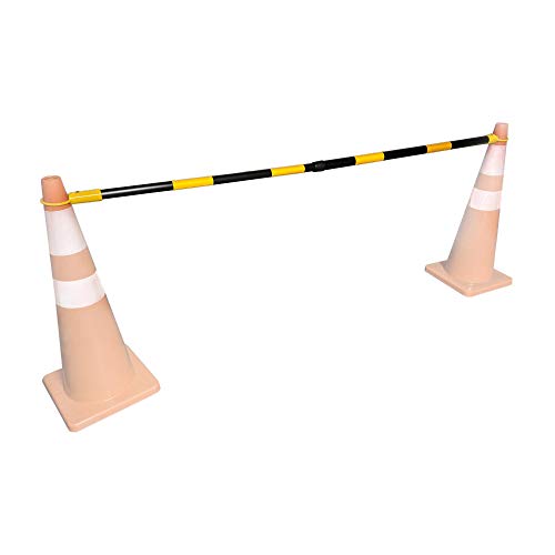 Voyager Tools Safety Cone Retractable Bar Yellow/black Safety Cone Bar