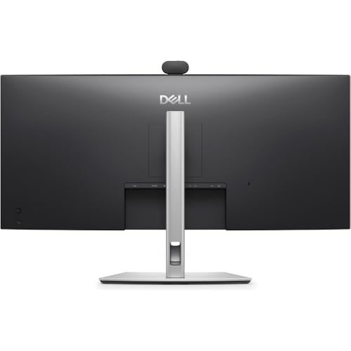 Image of Dell P3426WEV Pro P 34″ UW-QHD (3440 x 1440) 100Hz LED Curved USB-C Hub Conferencing Monitor, Mount Compatible, Webcam, Black, USB-C Cable, Cleaning Kit