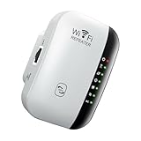 repetiteur blanc 306 Sans fil pour wifi : 300 mbps au total sont disponibles pour votre utilisation, maximisant ainsi la réduction de la perte de transmission de données, du signal internet