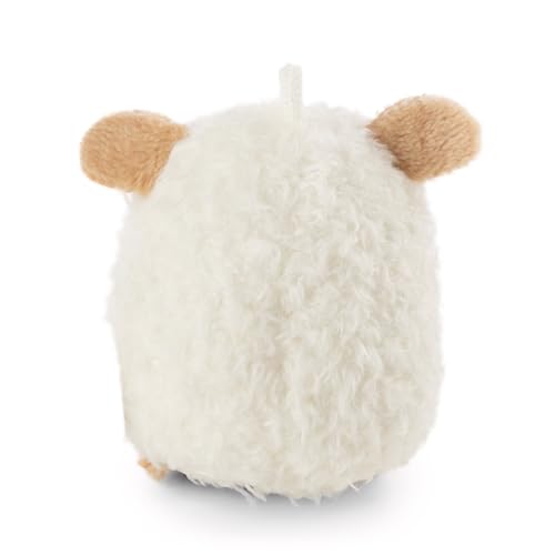 Kuscheltier Schaf Wools 5cm - braun - Weiches NICI Plüschtier – niedliches Stofftier zum Kuscheln & Spielen – tolle Geschenkidee für Kinder & Erwachsene | 62376