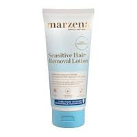 Marzena Sensitive Hair Remover Lotion, White, 170 g