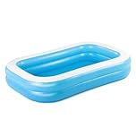 Bestway Family Paddling Pool Inflatable Kids Swimming Pool, Outdoor Deep Garden Pool, Medium 2.62mx1.75mx51cm