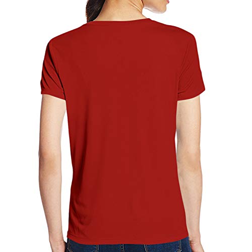 Image of Women's Regular Fit Faith Over Fear Cotton Printed Round Neck Half Sleeves Multicolour T Shirt. Pooplu, Trending, Text, Quotes Tshirts