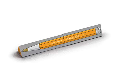 Image of LEUCHTTURM1917 Ball Point Pen Drehgriffel No.1 Rising Sun | Royal Blue Ink, Drehgriffel No. 1, 0.7mm Tip, Journal Pen, Office Writing Pen, Stationery Gift