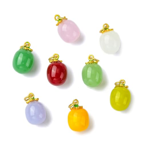 Breloques en verre soufflé bijoux DIY pendentifs pour boucles d'oreilles et colliers