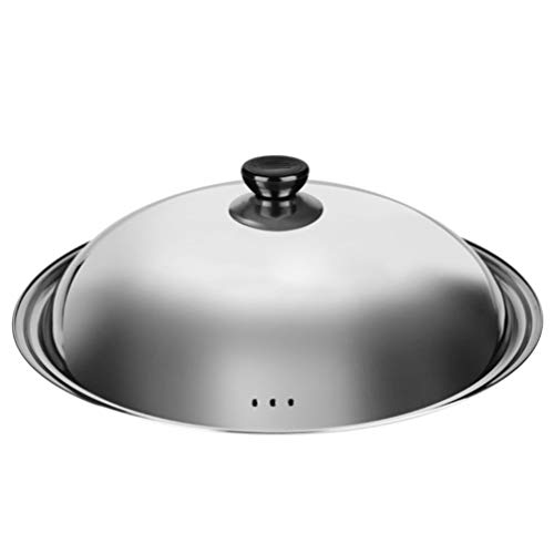 DOITOOL Universal Pot Lid 34cm Universal Pans Pots Lid Cover Stainless