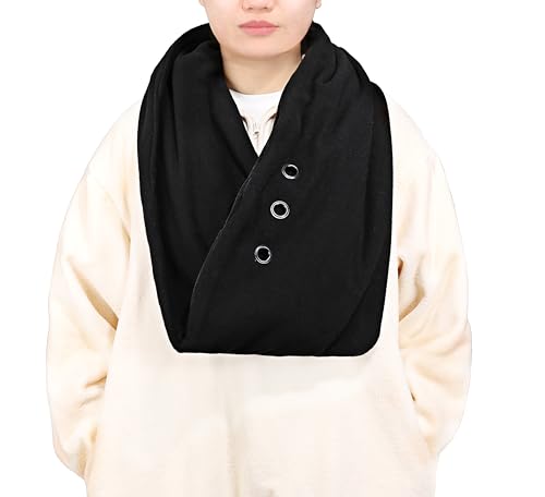 pet bonding scarf - carry bonding pouch - for chinchillas hedgehogs rats sugar gliders guinea pigs rabbits hamsters gerbils squirrels ferrets kittens parrots birds reptiles black