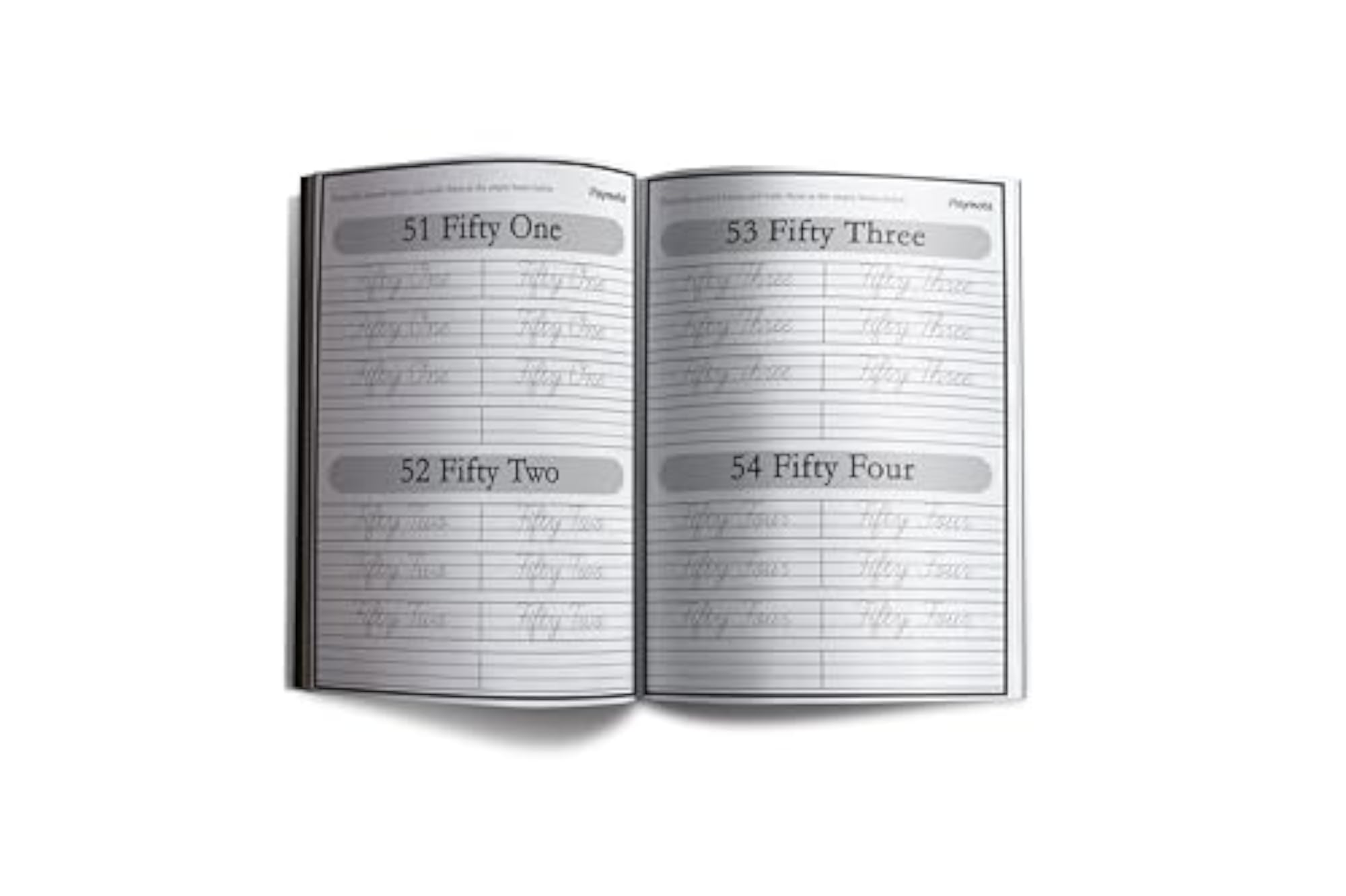 Number Spelling 1 to 100, Workbook for Kids