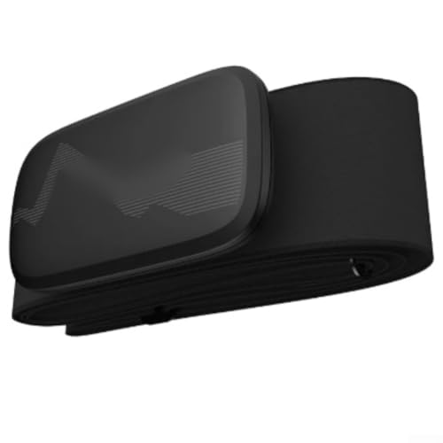 Monitor de frecuencia cardíaca HS500 impermeable con sensor para ciclismo y correr, dispositivo compatible con ANT+ con reducción de ruido avanzada y hasta 800 horas de duración de la batería
