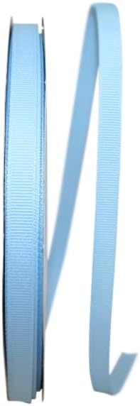 Reliant Ribbon Grosgrain Texture Ribbon, 3/8 Inch X 100 Yards, Blue