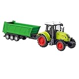 [Conception à inertie] : Ce véhicule agricole miniature est doté d'une conception à inertie. Une simple poussée suffit pour le faire glisser sur une certaine distance