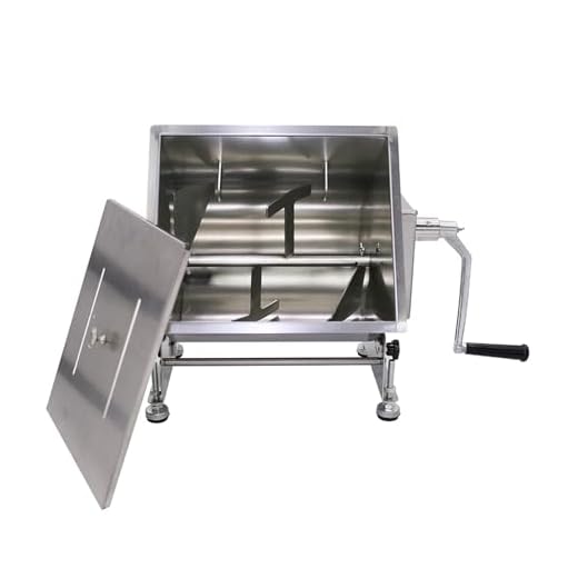 Hakka 20-Pound/10-Liter Capacity Tilt Tank Manual Meat Mixers