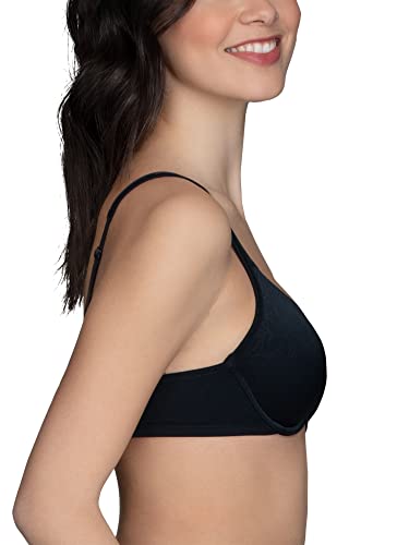 Image of Vanity Fair Women's Perfect T-Shirt Bra, Body Shine Full Coverage, Lightly Lined Cups up to DD