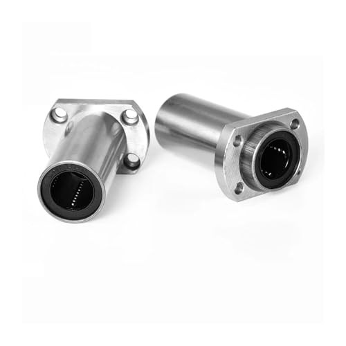 LMHP8LUU rodamiento lineal de bolas con brida ovalada larga de 2 piezas para CNC 4