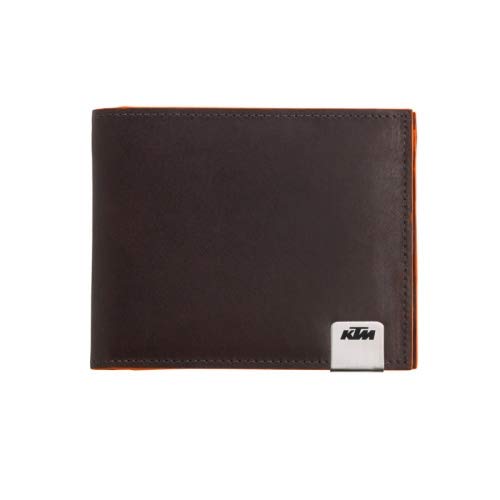 Preisvergleich Produktbild Original KTM Unbound Leather Wallet Herren Geldbörse Leder schwarz