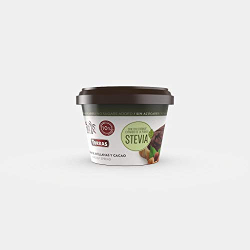 Torras Stevia Hazelnut Chocolate Spread 200 G (Pack Of 2)