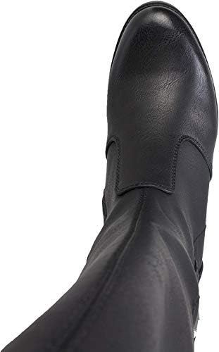 White Mountain Shoes"GIORGIA" Women's Boot, BLACK/BURN/SM, 7H M | Image 2