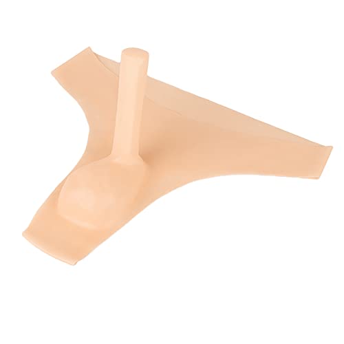 Men's latex underpants, flesh color, transparent T-shaped trousers with elephant trunk sleeve underpants