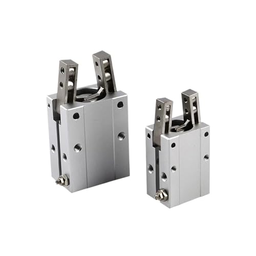 Cilindro neumático angular MHC2 16D con cuerpo de aluminio para un agarre firme industrial