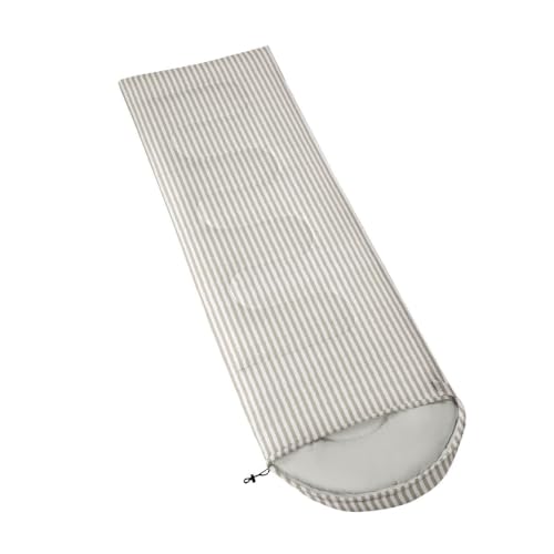 Bolsa de Dormir Rectangular Feelyou Gris 90" x 31" con Bolsa de Compresión miniatura 3