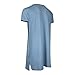 Nightshirt for Men Nightgown Short Sleeve V Neck Sleep Shirt Pajama Shirt Summer Comfy Big Tall Henley Sleep Gowns