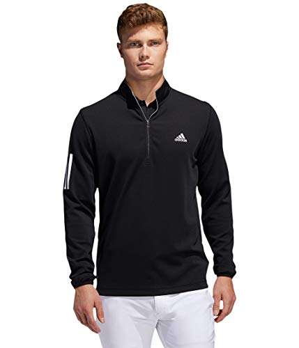 adidas Golf 3-Stripe Midweight Layer Black/Grey Three F17 XL