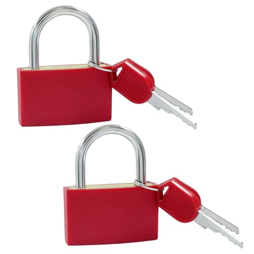 Cionyce 42mm Red Key Lock Set, Heavy Duty Lock with