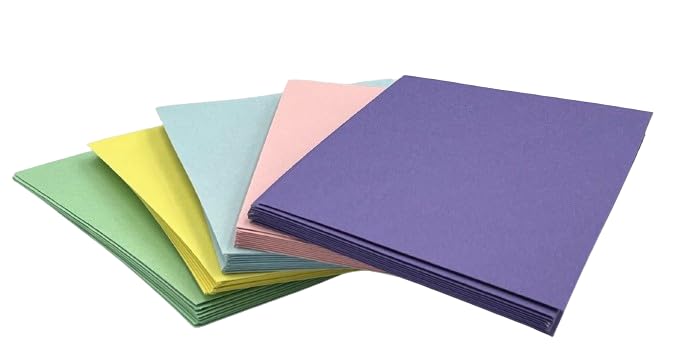 House of Card & Paper C6 114 x 162 mm Envelope - Assorted (Pack of 100), Multicolor - Image 2