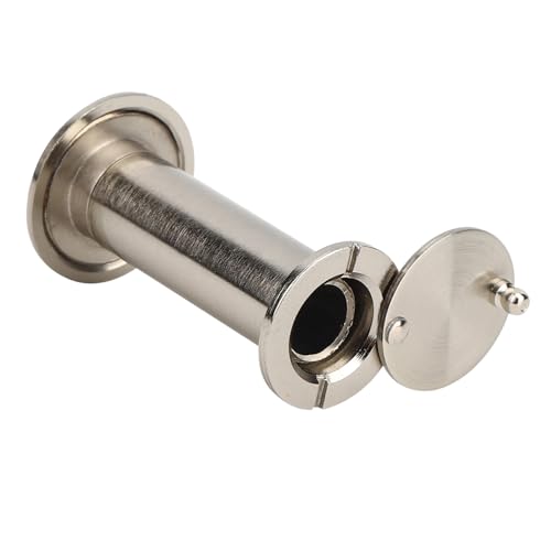Visor para puerta antidisturbios aqxreight con ángulo de visión de 220 grados y tapa trasera, para puertas de madera, fibra de vidrio y metal, modelo Extended 16mm Wire Drawing, apertura 16-23 mm miniatura 3